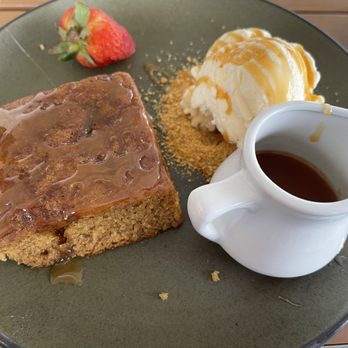 Next Door Beach Bistro - Sticky toffee pudding dessert! Yummy! - Seafood Near Me - Flagler Beach, Florida Next Door Beach Bistro - Sticky toffee pudding dessert! Yummy! - Seafood Near Me - Flagler Beach, Florida