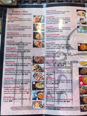 Menu photo 5 Punjabi Indian Cuisine Tijuana, BCN Menu photo 5 Punjabi Indian Cuisine Tijuana, BCN