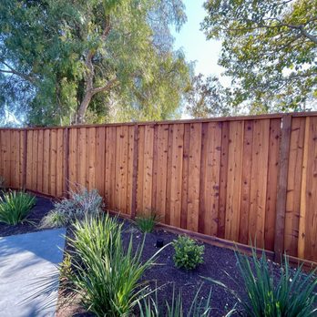 HG Staining - Fence with TWP stain (Natural color) - Decks & Railing Near Me