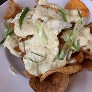 The Pullman - Homemade blue cheese chips - New American Near Me - Glenwood Springs, Colorado The Pullman - Homemade blue cheese chips - New American Near Me - Glenwood Springs, Colorado
