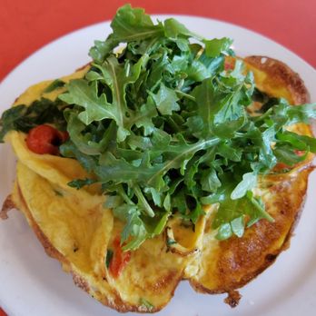 24 Diner - Goat Cheese Frittata - Diners Near Me - Austin, Texas