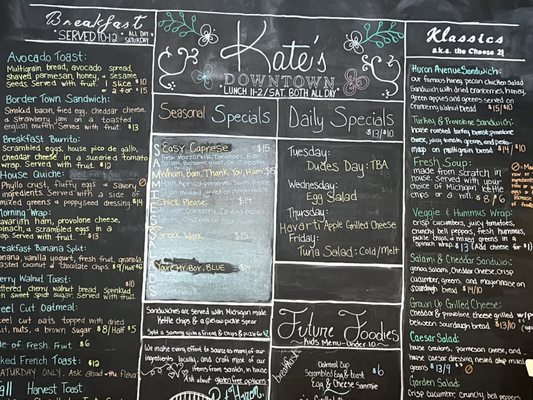 Menu photo 1 Kate's Downtown Port Huron, MI Menu photo 1 Kate's Downtown Port Huron, MI