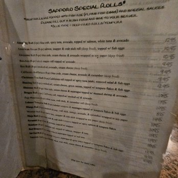 Sapporo - Japanese Near Me - Suffolk, Virginia