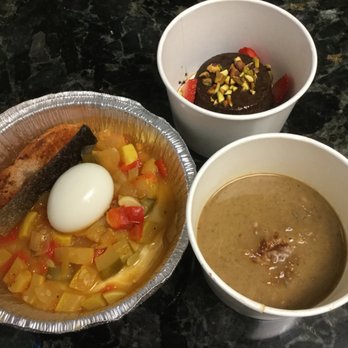 SER - RW lunch takeout - lentil soup, salmon, flan - Spanish Near Me - Arlington, Virginia SER - RW lunch takeout - lentil soup, salmon, flan - Spanish Near Me - Arlington, Virginia