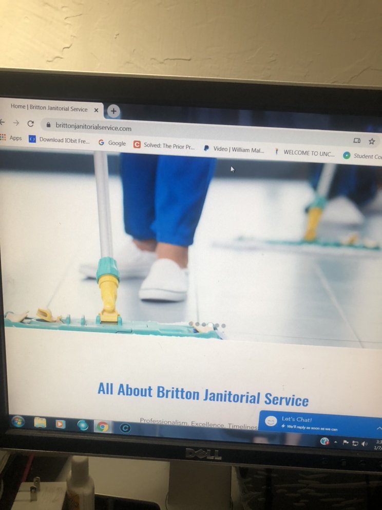 BRITTON JANITORIAL SERVICE Edmond, Oklahoma Office Cleaning Phone