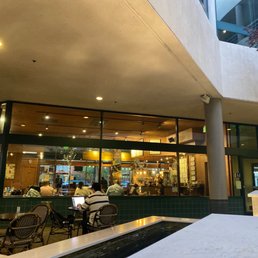 Outdoor seating area