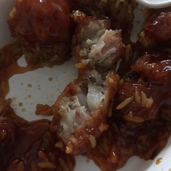 New China House - a plate of meatballs covered in sauce - Chinese Near Me - Monroe Township, New Jersey