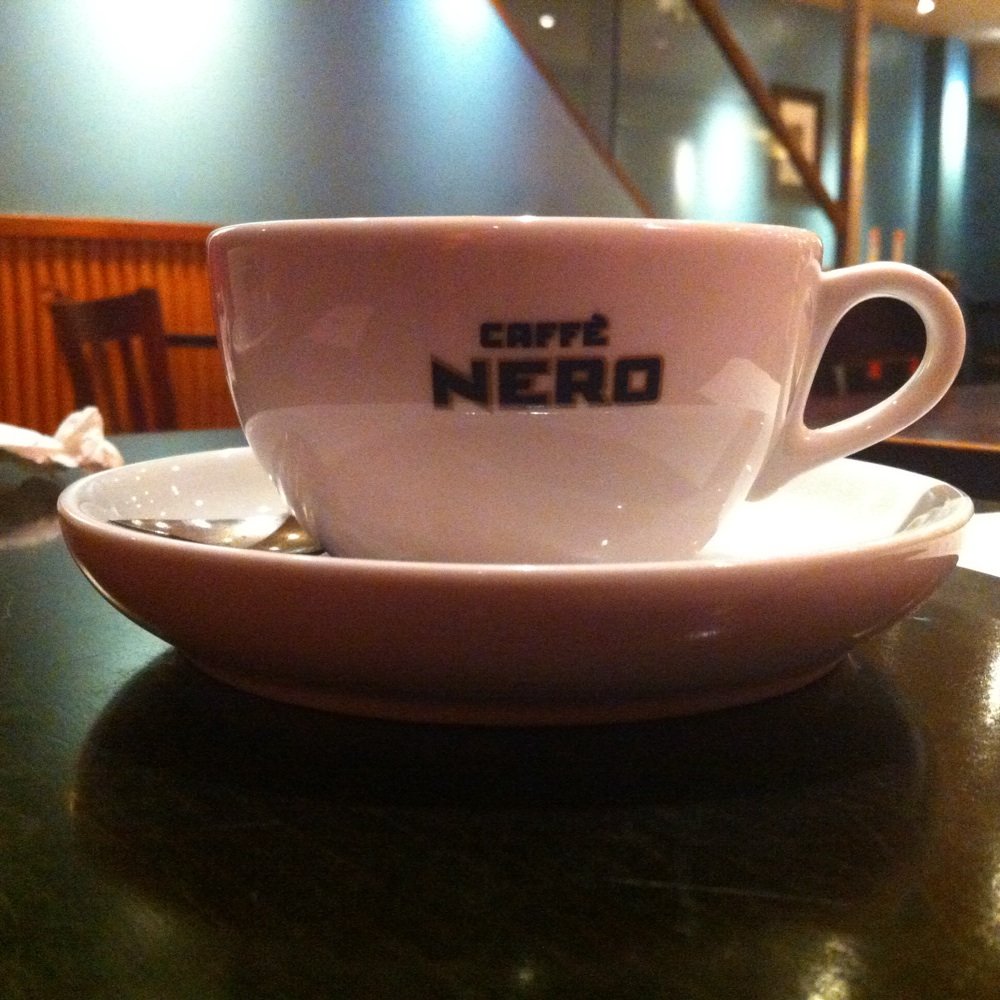 Caffè Nero - A double shot - a half full cup of strong coffee. - Cafes Near Me - London, XGL