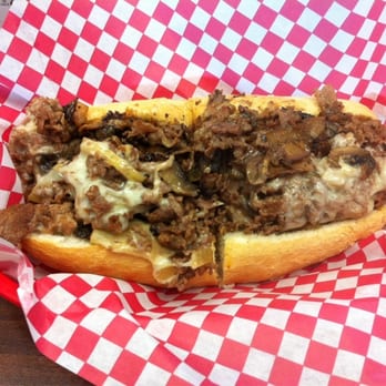 Rick's Cheesesteak Shop - Cheesesteak with onions and mushrooms - Cheesesteaks Near Me - Williamsburg, Virginia