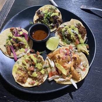 Azteca Urbano - Assorted tacos - Mexican Near Me - Colorado Springs, Colorado Azteca Urbano - Assorted tacos - Mexican Near Me - Colorado Springs, Colorado