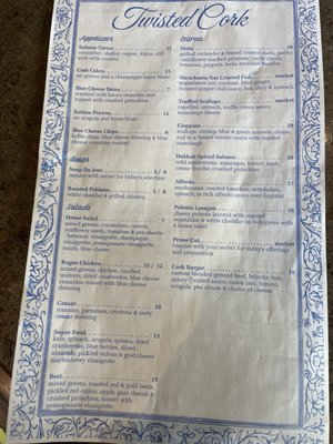 Menu photo 3 The Twisted Cork Grants Pass, OR