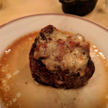 Uncle Jack's Steakhouse - Filet with bacon & blue cheese - Steakhouses Near Me - Bayside, New York Uncle Jack's Steakhouse - Filet with bacon & blue cheese - Steakhouses Near Me - Bayside, New York