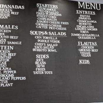 Momcorn - Menu - Mexican Near Me - Gurnee, Illinois