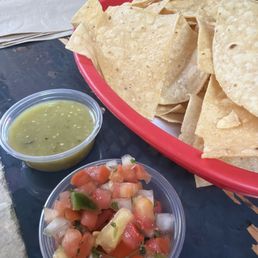 Chips and salsas Chips and salsas