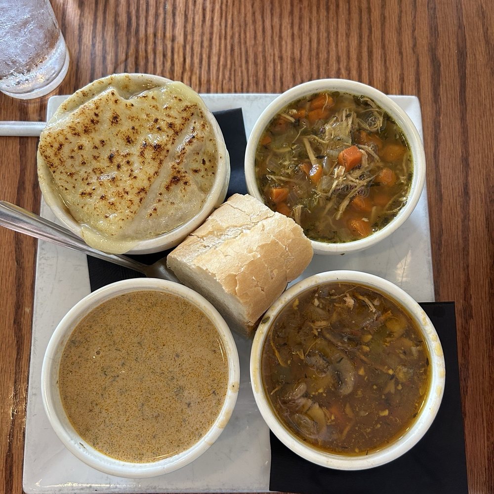 The Soup Spoon Cafe - Soup flight - Breakfast & Brunch Near Me - Lansing, Michigan The Soup Spoon Cafe - Soup flight - Breakfast & Brunch Near Me - Lansing, Michigan