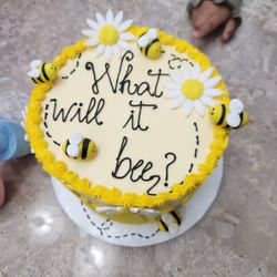 3 Cherries On Top - Our gender reveal cake