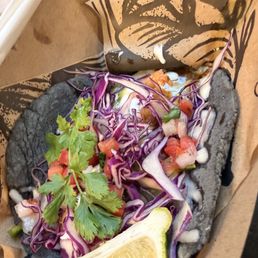 Shrimp La Corriente Taco Shrimp La Corriente Taco