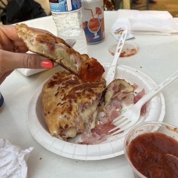Nikki's Pizza - meat lovers calzone with the sauuuuce - Pizza Near Me - Lahaina, Hawaii Nikki's Pizza - meat lovers calzone with the sauuuuce - Pizza Near Me - Lahaina, Hawaii