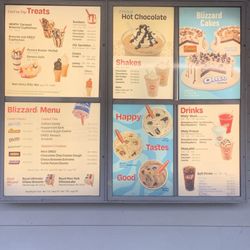 Dairy Queen Store - Menu
