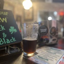 Boudicca’s Celtic Pub - Red ale at the bar