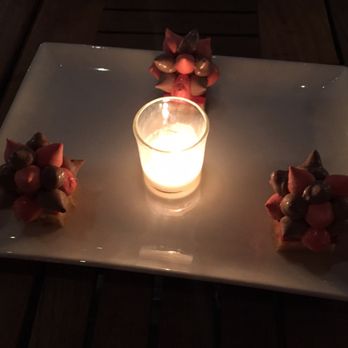 Trust - Peanut butter captain crunch with a candle from the table - New American Near Me - San Diego, California