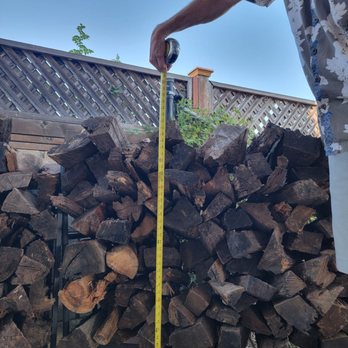Firewood Guys - Camarillo - Photo shows how high the stack is. - Firewood Near Me - Camarillo, California