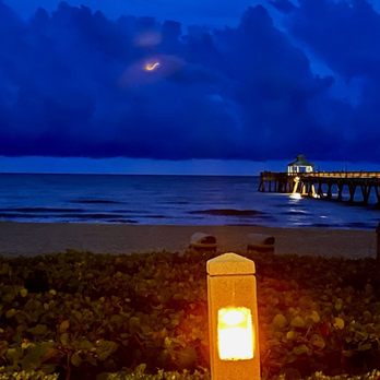 Oceans 234 - Night time view from the restaurant! - New American Near Me - Deerfield Beach, Florida