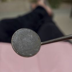 Surface dirt on mirror