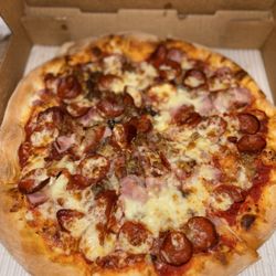 Vintage Pizzeria - Meat Lover Pizza -small add onions