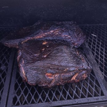 Baker's BBQ - Brisket in the back.
Pork Butt in the front. - Food Stands Near Me Baker's BBQ - Brisket in the back.
Pork Butt in the front. - Food Stands Near Me