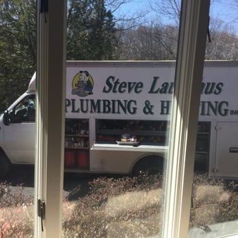 Steve Lauschus Plumbing & Heating - Stave's truck at my house on a emergency call - Plumbing Near Me