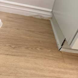 Bathroom floor