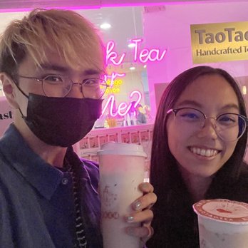 TaoTaoTea - me (soybean milk tea) and lana (milk tea) - Bubble Tea Near Me - Saratoga, California TaoTaoTea - me (soybean milk tea) and lana (milk tea) - Bubble Tea Near Me - Saratoga, California