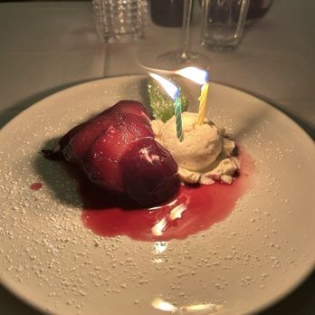 Spain Restaurant - This poached pear was ah-mazing!!! - Spanish Near Me - Cranston, Rhode Island Spain Restaurant - This poached pear was ah-mazing!!! - Spanish Near Me - Cranston, Rhode Island