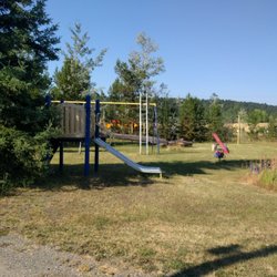 Big Country Campground & RV Park - Children's play area away from the camp sites so they stay quiet.