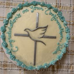 Boy Confirmation Cake