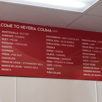 Neveria Colima - Ice Cream & Frozen Yogurt Near Me - San Lorenzo, California