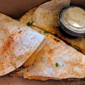 Oliver's Astoria - Cubano Quesadilla ($15) - New American Near Me - Astoria, New York Oliver's Astoria - Cubano Quesadilla ($15) - New American Near Me - Astoria, New York