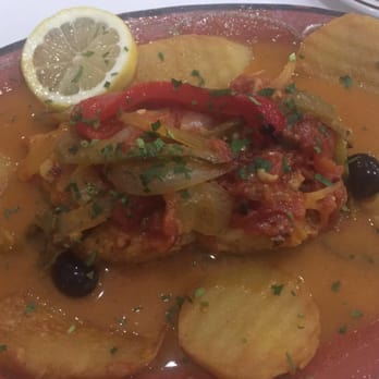 Spanish Potato Grill - Bacalhau (codfish) with potatoes - Portuguese Near Me - Brick Township, New Jersey