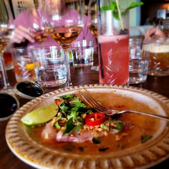 The Bungalow Kitchen - The Vietnamese Hamachi! Sooo good! - New American Near Me - Tiburon, California The Bungalow Kitchen - The Vietnamese Hamachi! Sooo good! - New American Near Me - Tiburon, California