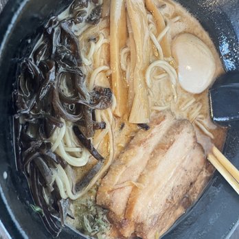 Umami Ramen - R3-Black Garlic Tonkotsu (Thin Noodles) - Ramen Near Me - Folsom, California