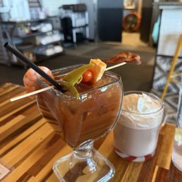 House Special Bloody Mary and Hot Chocolate House Special Bloody Mary and Hot Chocolate