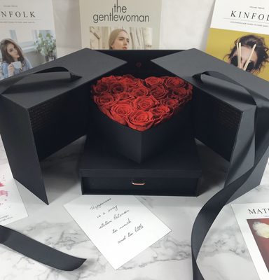 [Pre-Order] Valentine's Day Special Box - The perfect everlasting roses for your perfect love.🌹Surprise your Valentine with the roses that will stay beautiful from this Valentine’s Day to the next.

Special Valentine's Day Edition - Black Box $199

16 Stems of Preserved Real Red Roses 

Last up to 2 years

Black Box Package With Ribbons

Handmade by our Florist

Personalized Hand Written Gift Card Included

Free Shipping Nationwide