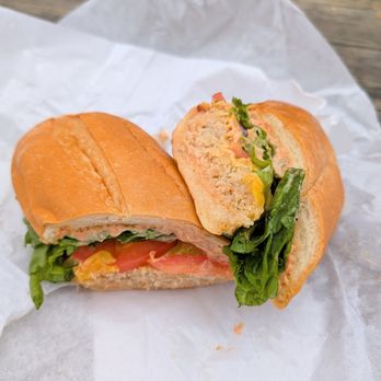 Mendocino Market - Grilled Real Crab & Cheddar on a Soft Roll - Grocery Near Me - Mendocino, California