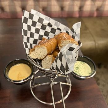 Olde Brick House - Happy Hour pretzel bits with dipping - Irish Near Me - Rochester, Minnesota Olde Brick House - Happy Hour pretzel bits with dipping - Irish Near Me - Rochester, Minnesota