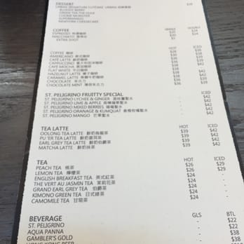Urban Cafe Commune - Dessert & drink menu - Breakfast & Brunch Near Me - Hong Kong, HK