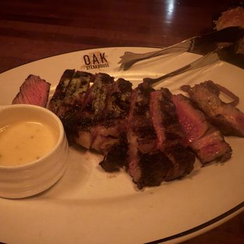 Oak Steakhouse - 16oz Prime Ribeye - Steakhouses Near Me - Raleigh, North Carolina