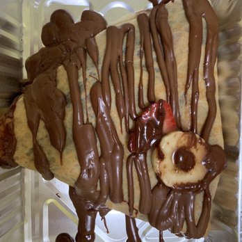Crepe Factory - Nutella Strawberry and Banana Crepe - Creperies Near Me - Brooklyn, New York Crepe Factory - Nutella Strawberry and Banana Crepe - Creperies Near Me - Brooklyn, New York