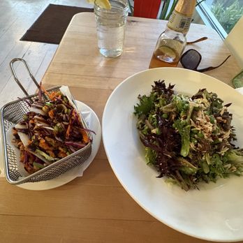 Vinaigrette - Pea mushroom salad and duck tacos - Salad Near Me - Albuquerque, New Mexico