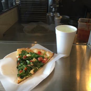 Brooklyn Boyz Pizza - $5.40 for a delicious slice and a drink ($5 minimum when using credit cards). - Pizza Near Me - Oceanside, California Brooklyn Boyz Pizza - $5.40 for a delicious slice and a drink ($5 minimum when using credit cards). - Pizza Near Me - Oceanside, California